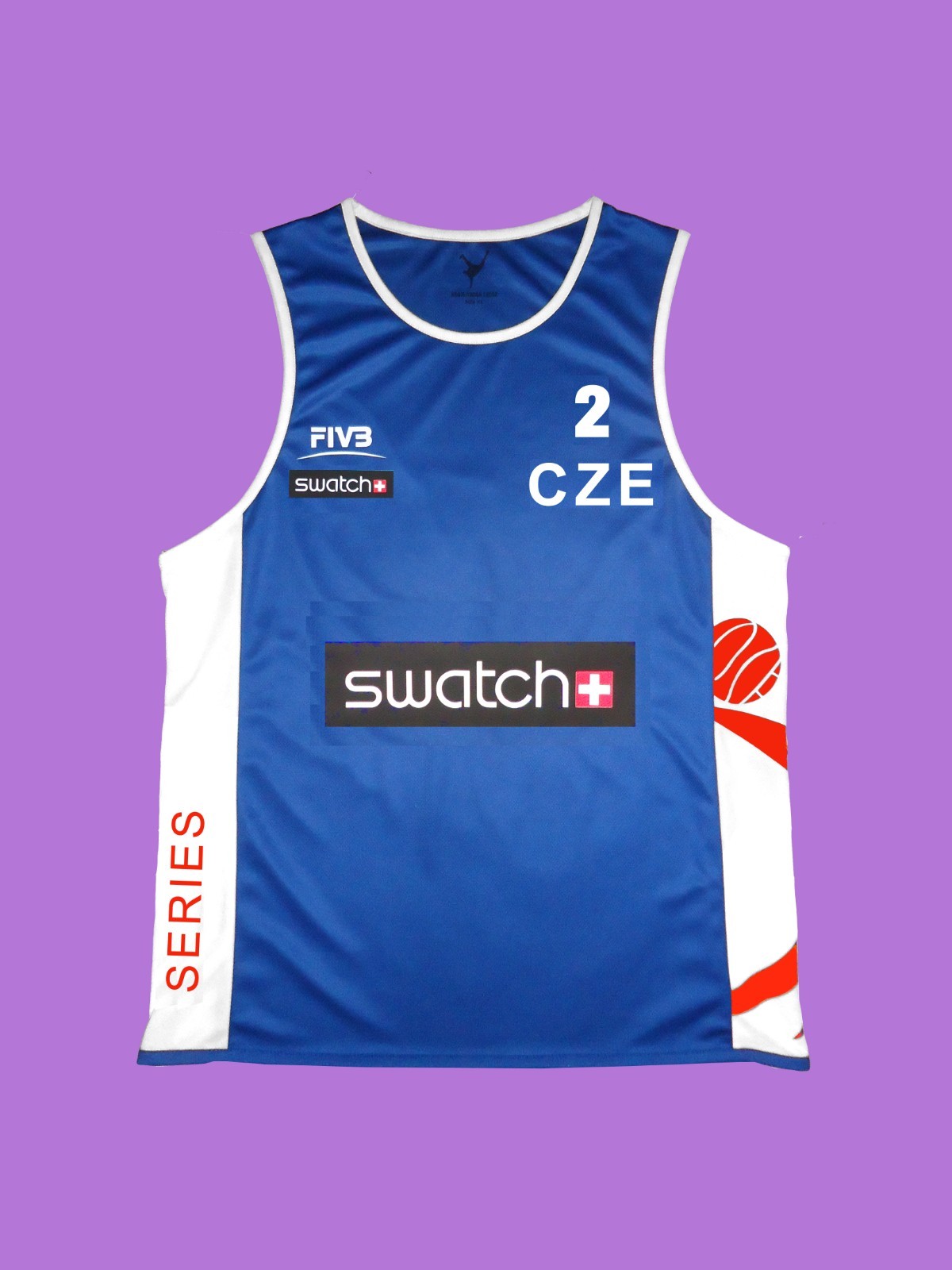 Beach Volleyball Jersey PERUSIC/SCHWEINER 🇨🇿 Size S, M, L, XL, 2XL New gallery