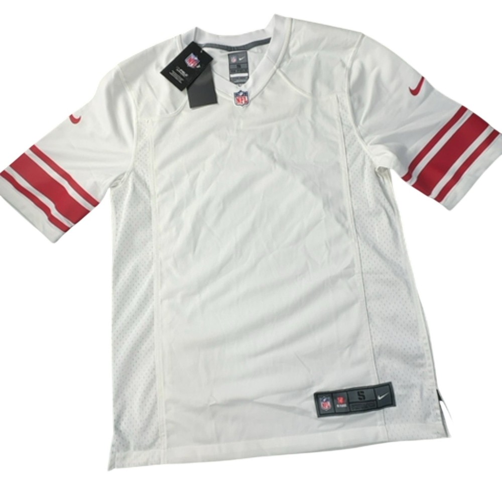 Nike NFL On Field Jersey Men's S White Red Stripes Team Apparel