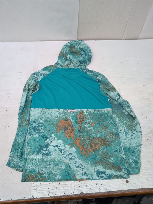 Habit Hooded Silver Shoals RT Extreme Water Lake Blue Mens Medium AM13 gallery