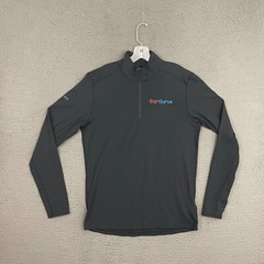 Marmot Pullover Mens Large Black Embroidered Logo Outdoor Nature Activewear Dad