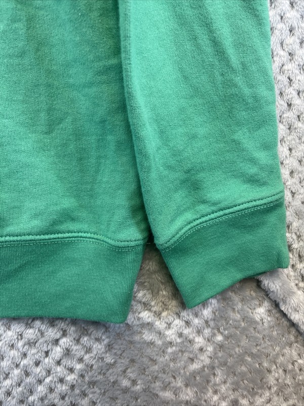 Chaps Men Shirt Size Medium Solid Green Long Sleeve 1/4 Zip New gallery
