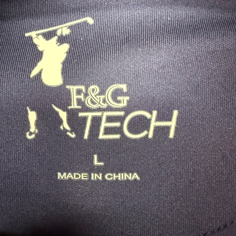 Fairway & Greene F&G Tech Performance 1/4 Zip Mens L Pullover Blue Pink Lot Of 2 gallery