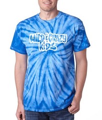 TIE DYE BLUE Wild & Crazy Kids Nickelodeon jersey T-shirt