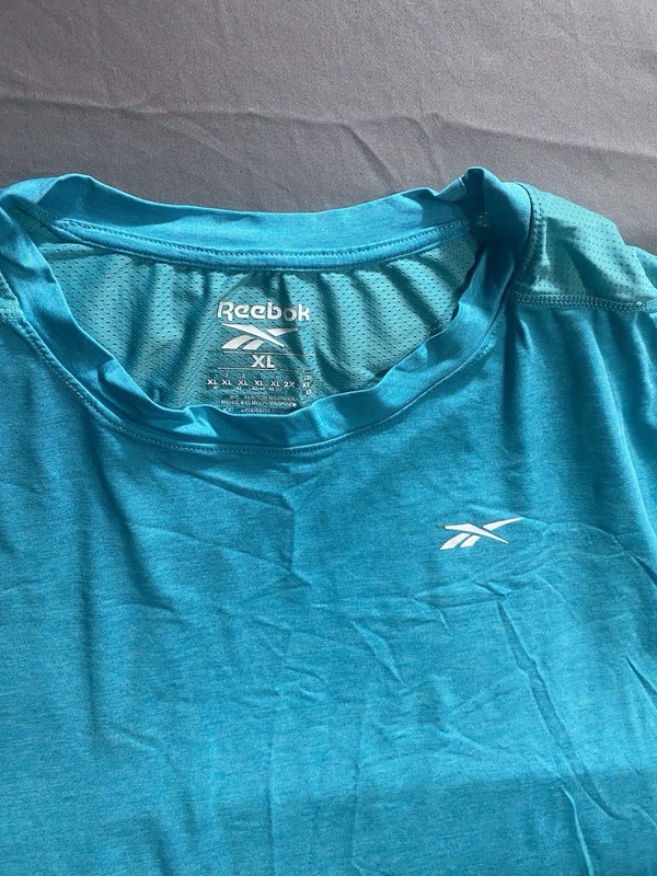 Reebok Men's XL Turquoise Tshirt Short Sleeve gallery