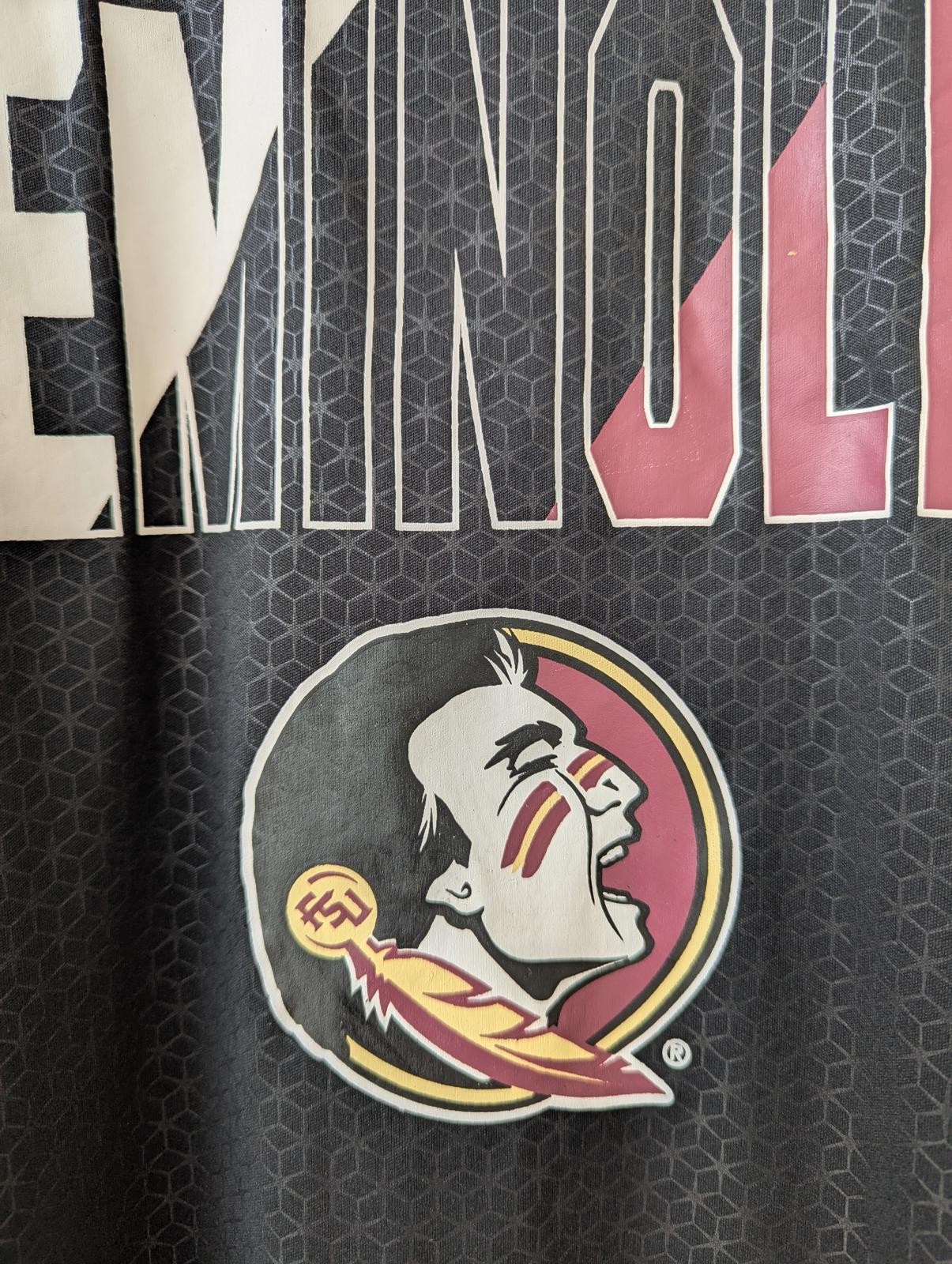 Russell Athletic Florida State Seminoles Black NCAA College Football 2XL Tee gallery