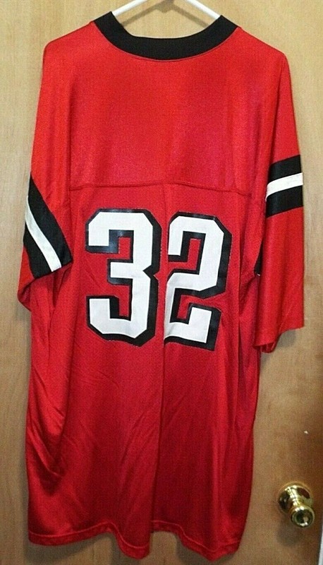 Universal Studios Hollywood Official Merchandise Mens Red #32 Jersey Sz XL RARE gallery