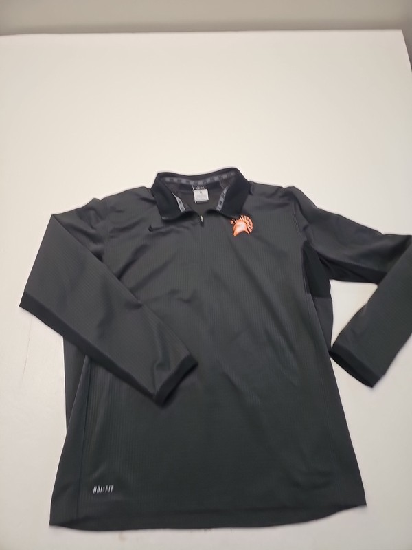 Nike Dri-Fit Men's XL Gray 1/4 Zip Pullover Spartan Logo Waynesville Ohio gallery