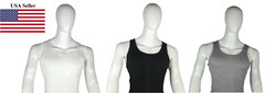 Styllion Mens A-Shirts, Tank Top (3 Pack, 6 Pack) S TO 5XL( 3XLT TO 5XLT)