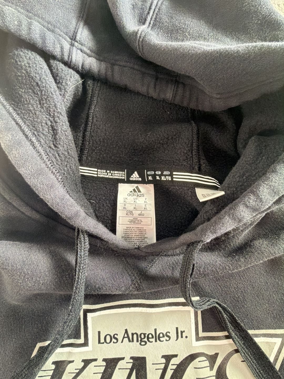 Adidas x Undefeated Los Angeles Kings NHL Hoodie Black Size XL gallery