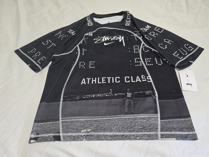 Stussy x Nike U NRG UV Top T-Shirts Hyper Royal/Sundial/Black Limited SD SZ XS gallery