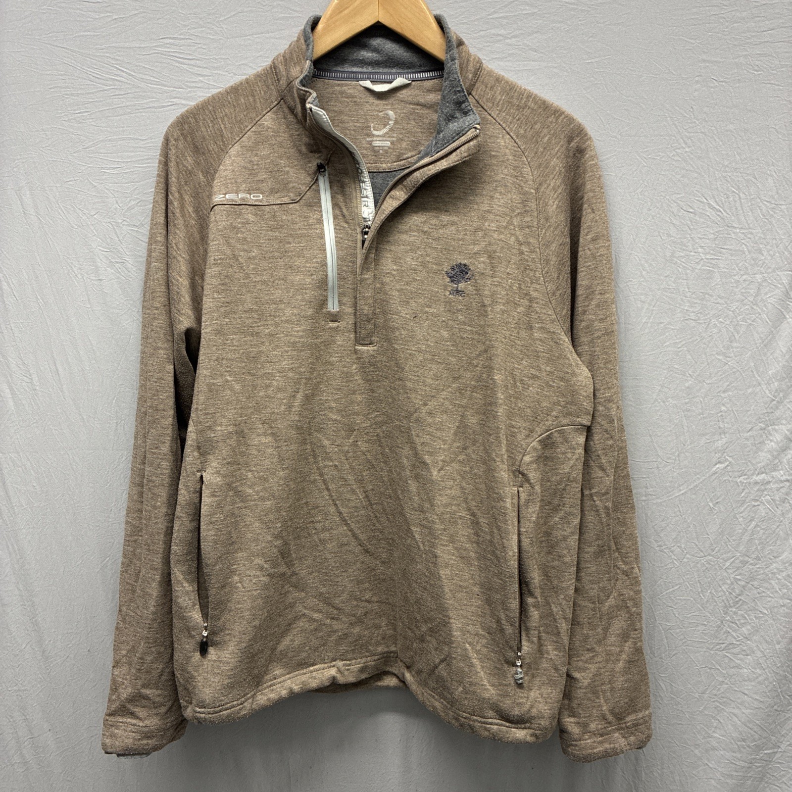 Zero Restriction Golf Tour Medium 1/4 Zip Pullover Sweatshirt Mill River L24 gallery