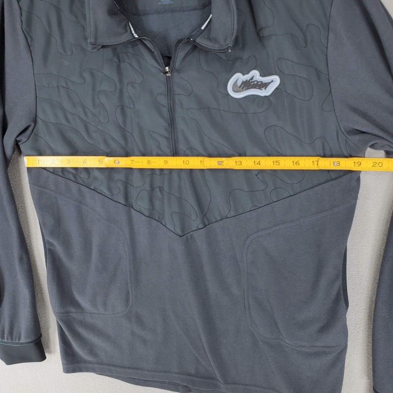 Nike DRIFIT Wild Run Element Men's 1/2-Zip Running Top DD6764-045 Size M Sweater gallery