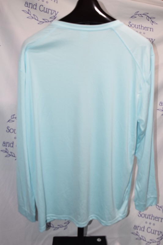 Paragon Light Blue, Sun Protection, Long Sleeve Shirt, Size 2XL gallery