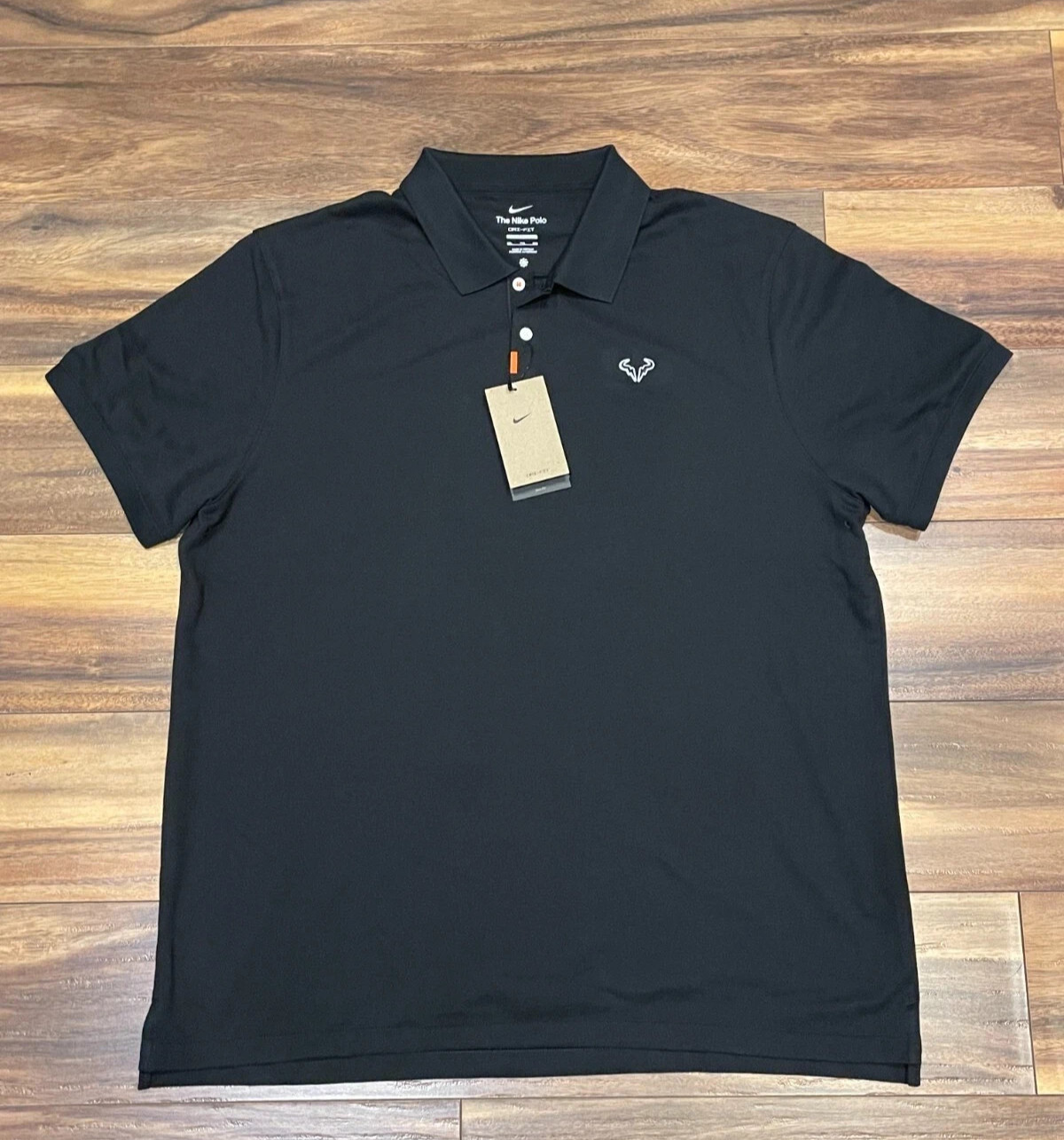 NEW RARE The Nike Polo Rafa Nadal Slim Fit Tennis Polo Men's XXL DD8532-010 gallery