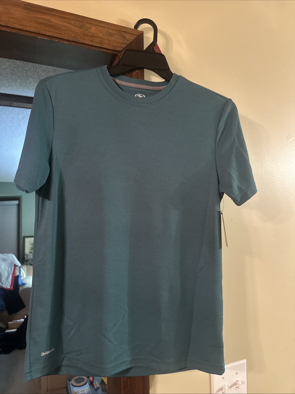 Athletic Works Men's Size S (34-36) Core Active Short Sleeve T-Shirt Teal NWT gallery