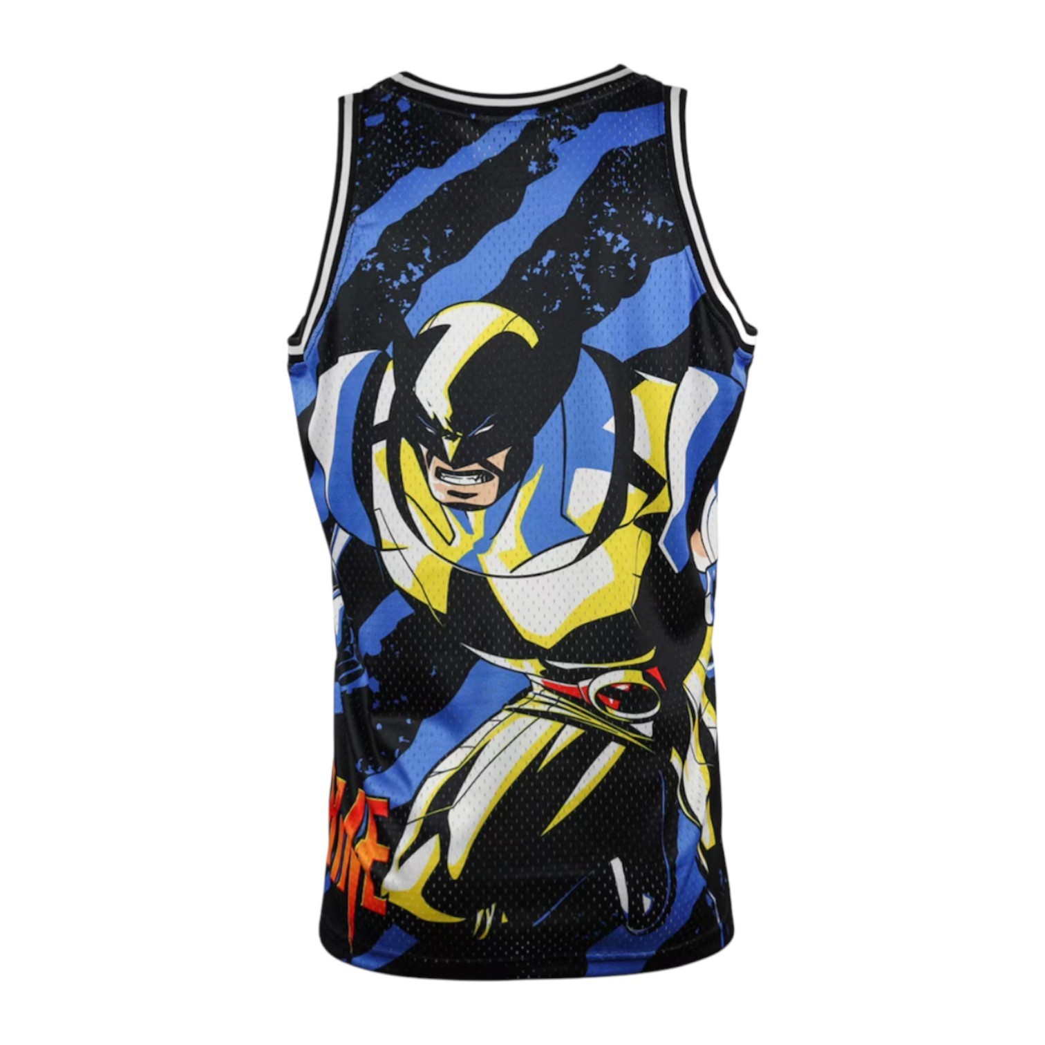 Lids / Marvel Wolverine Comic Big Print Mesh Jersey Tank Men's Size X-LARGE XL gallery