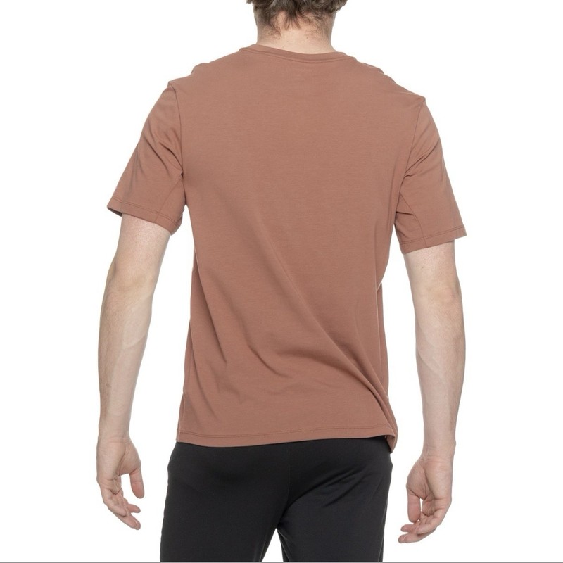Kenneth Cole Mens Active Tech Short Sleeve T-Shirt Tee Clay Stretch SPF 50+ gallery