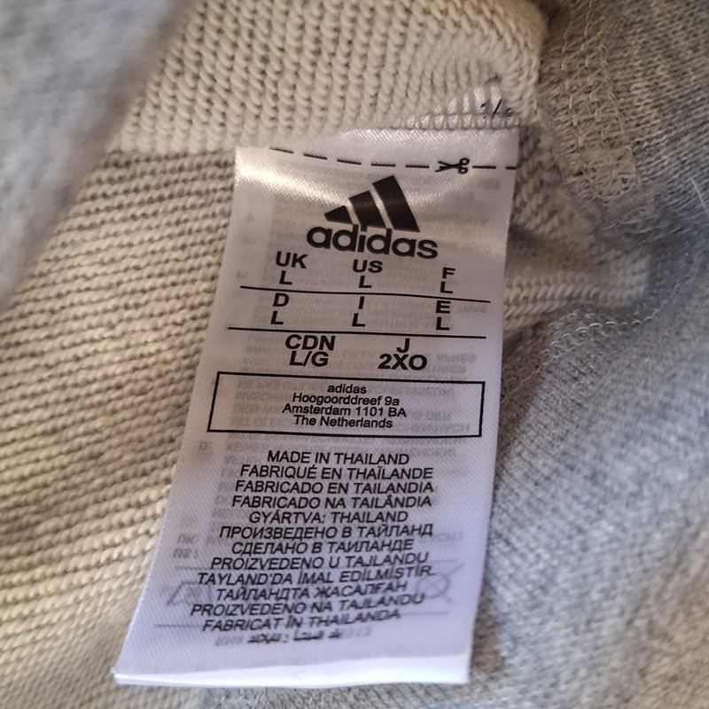 Rutgers Scarlet Knights Adidas Spellout Crewneck Sweatshirt Men's Large EUC gallery