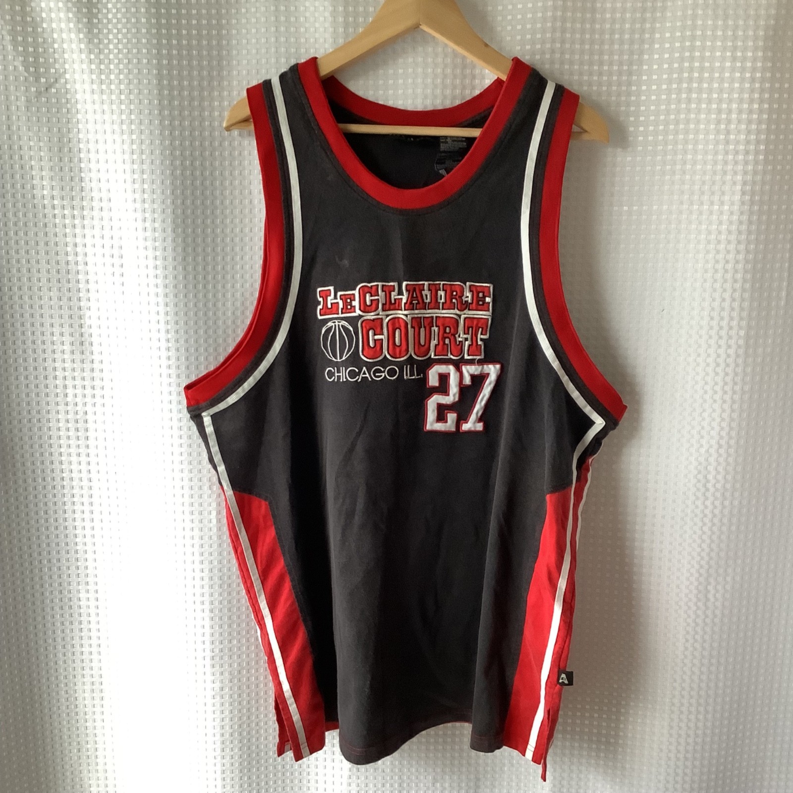 Vintage Asphalt Legend Jersey LeClaire Court Chicago Ill #27 Sz. Large (42/44) gallery