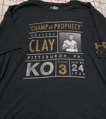 UNDER ARMOUR MUHAMMAD ALI CC 17-0 T Shirt 3xl Rare