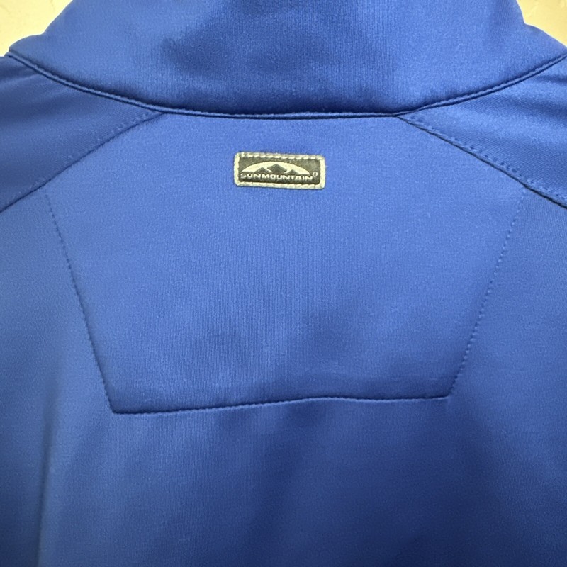 Sun Mountain Blue Track Suit Jacket Mens Medium Pullover Golf Outerwear gallery