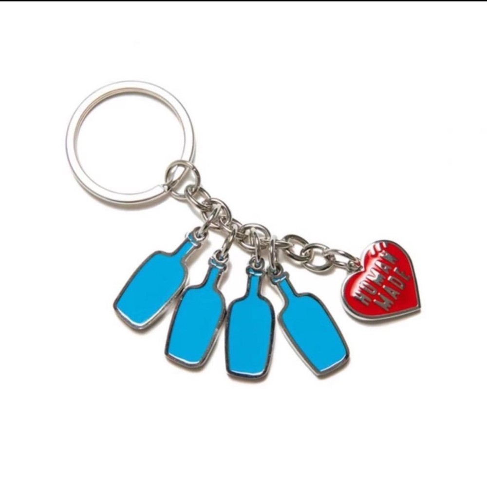 Human Made Blue Bottle Coffee Key Chain Ring Nigo Used