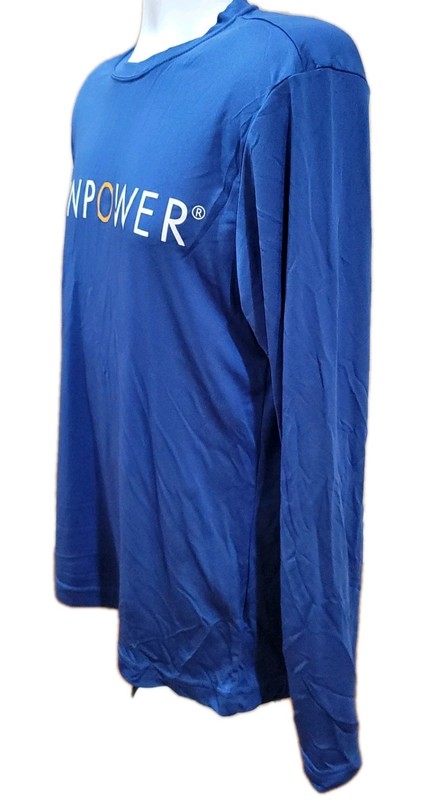 Lot of 30 Bulk Sport-Tek Shirt Mens 2XL Blue Dri Fit Long Sleeve Sunpower NWOT gallery