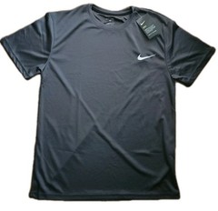 Nike Men’s T-Shirt Dri-Fit Crew Neck Sports Gym Football Shirt Top Tee CHC L.