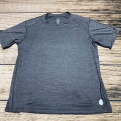 Stio Performance T-Shirt Men Large Gray SS21LEN2 2431 Active Outdoor Hiking Tee