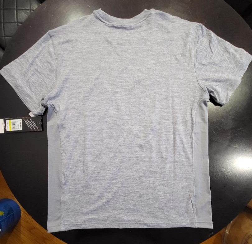 HEAD Men's Active Pro- Engineering Training & Workout T-Shirt, Heather Gray L gallery