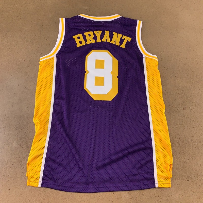 Headgear Classics Men's Medium Purple Crenshaw Kobe Bryant 8 Basketball Jersey gallery