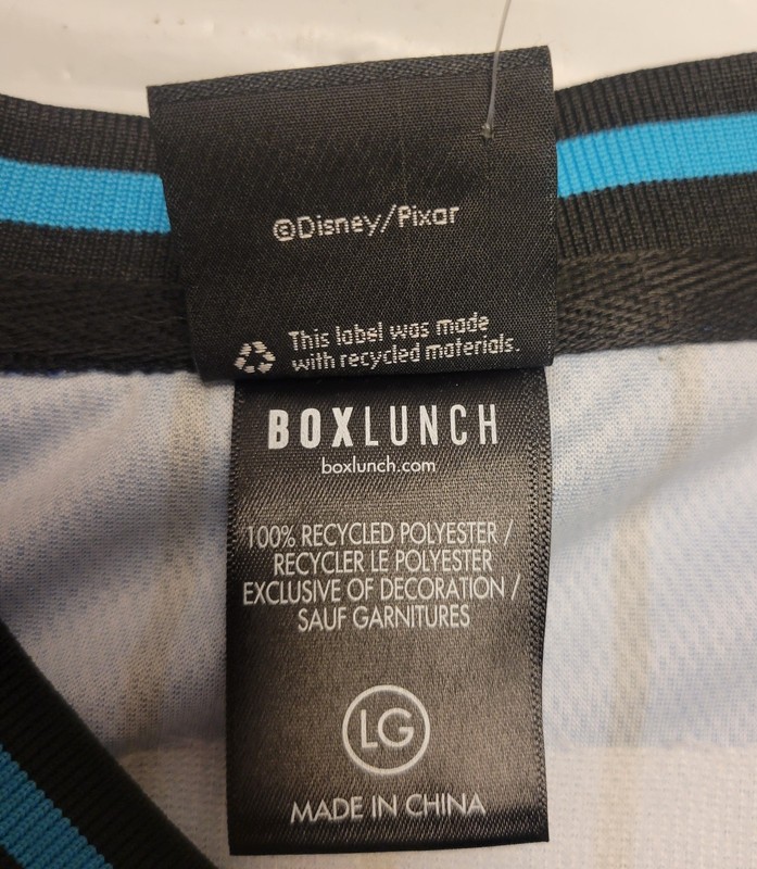 Boxlunch Monsters University Basketball Jersey Sullivan #01 Mens Large Tank gallery