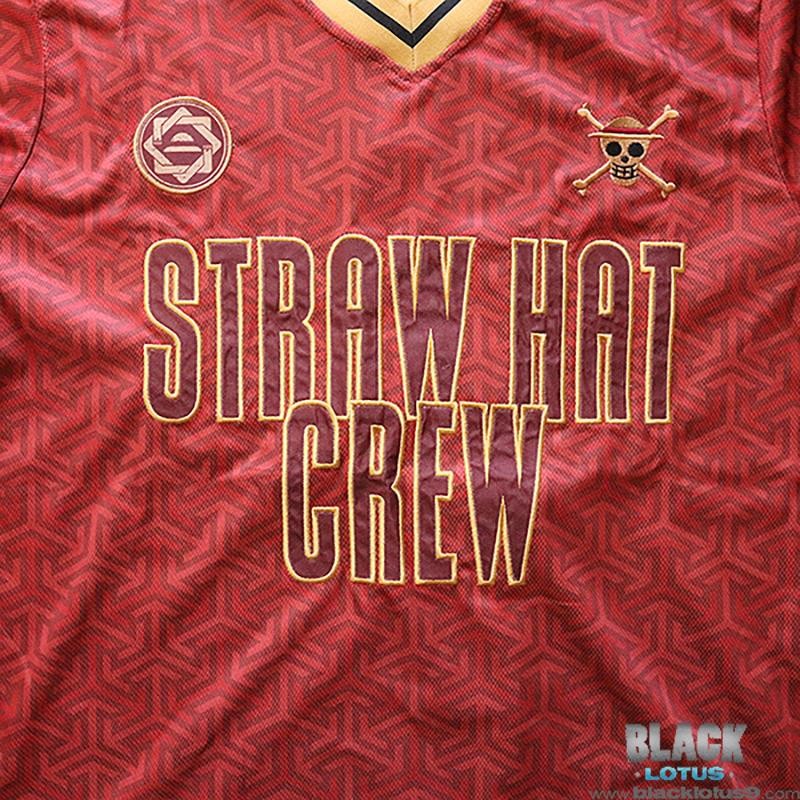 One Piece Straw Hat Crew Monkey D. Luffy Batting Soccer Jersey XL BoxLunch gallery
