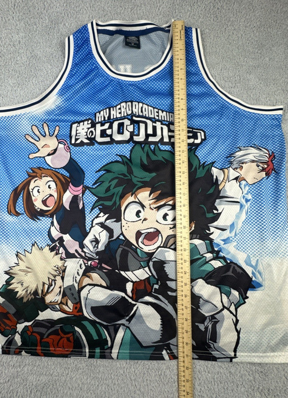 My Hero Academia Deku Todoroki Uraraka Plus Ultra Tank Shirt Jersey Size 2XL gallery