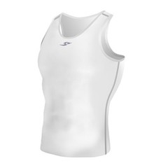 Take Five Mens Skin Tight Compression Base Layer Running Shirt S~2XL White 075