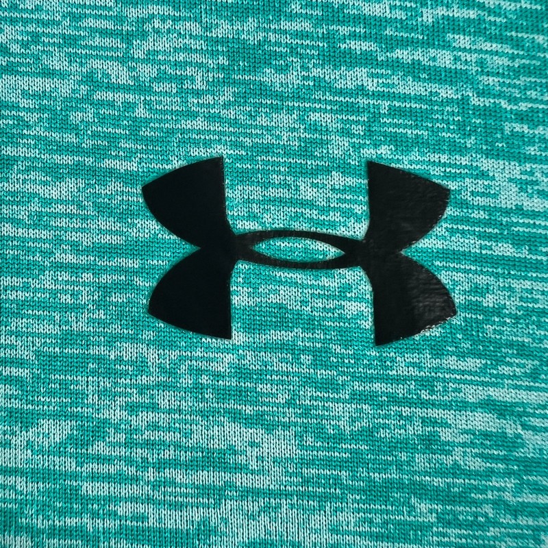 Under Armour Pullover Shirt Mens XL Extra Large Teal Green Long Sleeve 1/4 Zip gallery