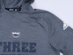 Adidas Game Mode Training Hoodie Onix MEDIUM FAU FLORIDA ATLANTIC UNIVERSITY