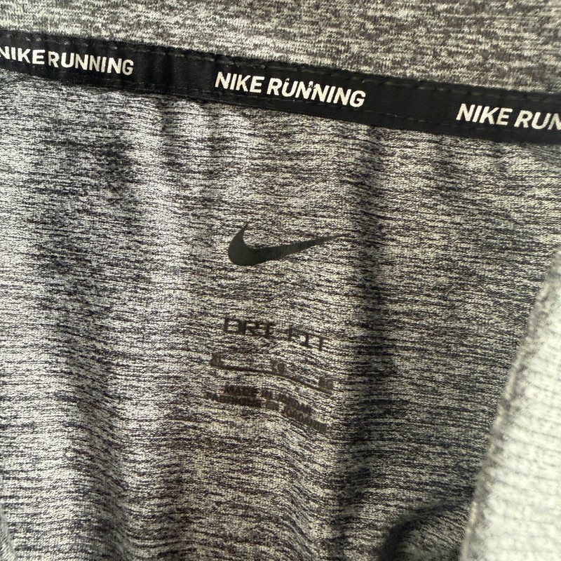 Nike Dri-FIT Running 1/4 Zip Pullover Mens XL Gray CD8273-021 Long Sleeve Shirt gallery