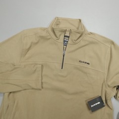 Dakine 1/4 Zip Fleece Pullover Men’s Size L Stone Beige $89