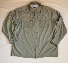 Habit Vented Fishing Shirt Mens XL Flushing Bay UPF Solar Factor Angler Boating