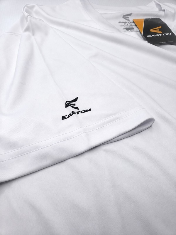Easton Mens Training Jersey White Size Medium Bio-Dri Athletic Baseball Shirt gallery