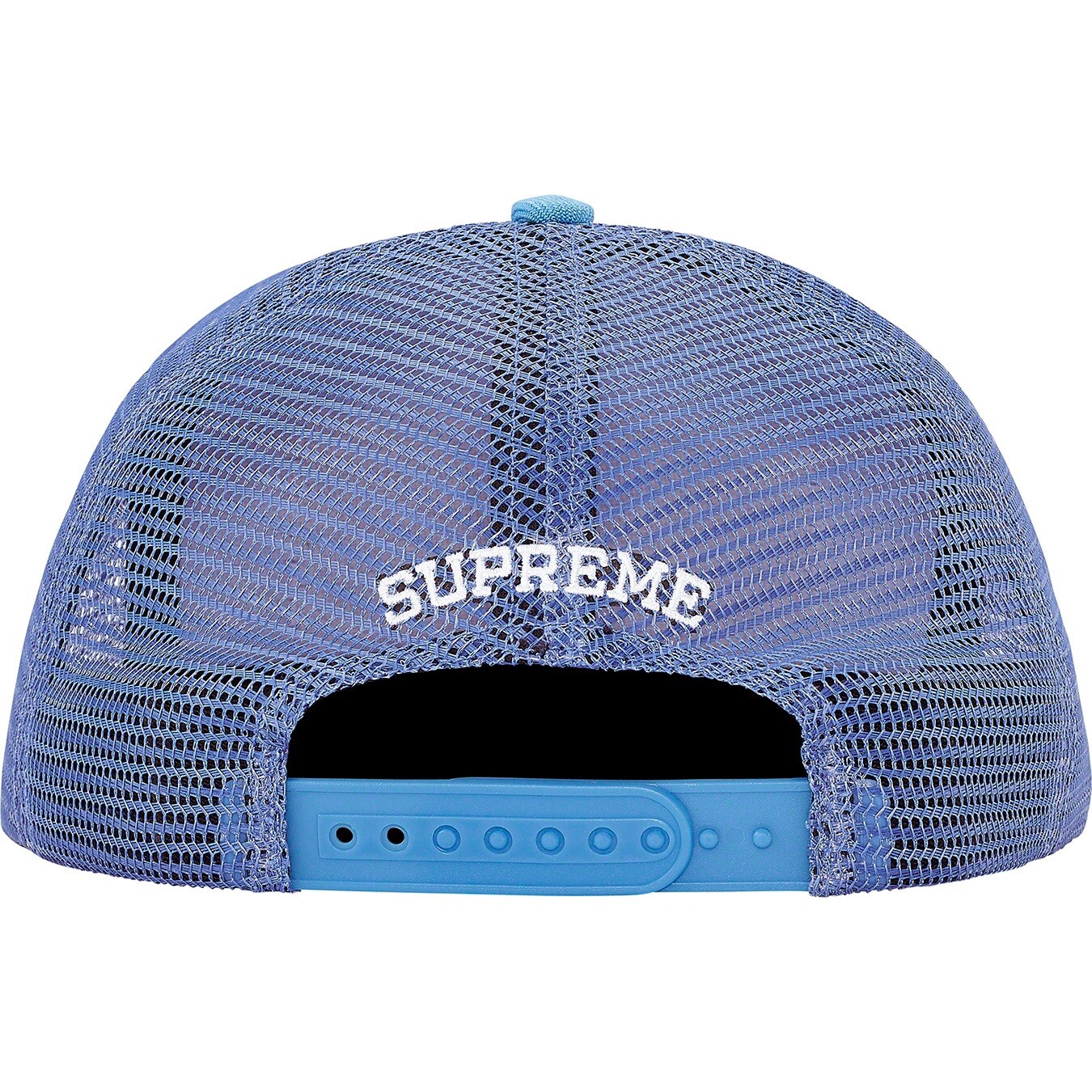 SUPREME Blimp Mesh Back 5-Panel Light Blue FW20 Release BRAND NEW WITH TAGS gallery