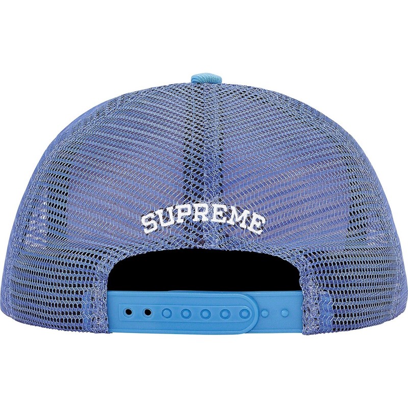 SUPREME Blimp Mesh Back 5-Panel Light Blue FW20 Release BRAND NEW WITH TAGS gallery