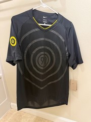 New Nike Mad 90 Collection Laser Total 90 Jersey Black IU4688-010 Size L
