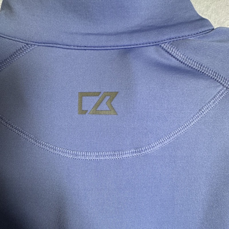 Cutter & Buck Pullover Mens Medium CB DryTec Golf Quarter Zip Stretch Athletic gallery
