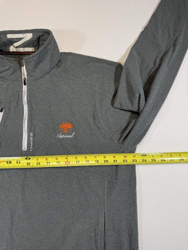 Zero Restriction Tour Series 1/4 Zip Pullover Jacket The National Golf Mens L gallery