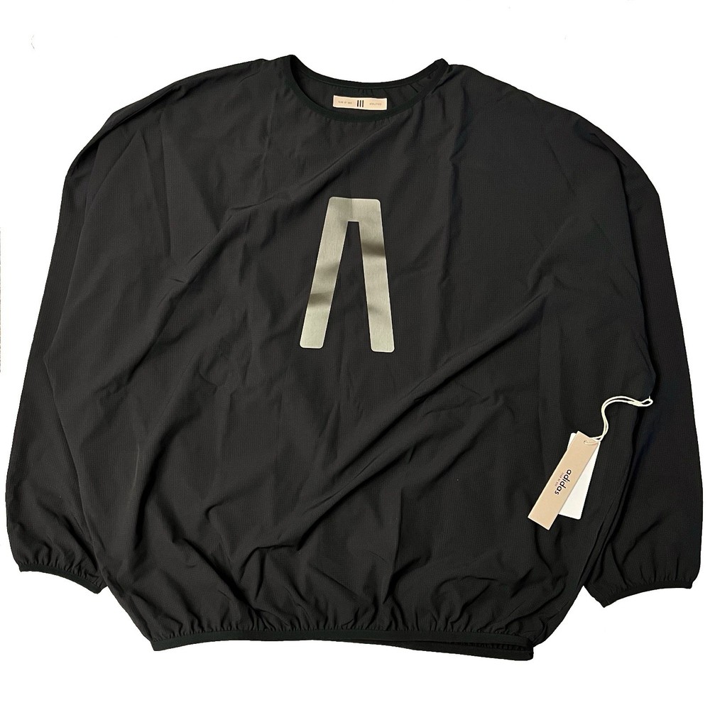 Adidas x Fear Of God Athletics Meltaway Crew Shirt JZ7376 Black (Men’s XL) $180
