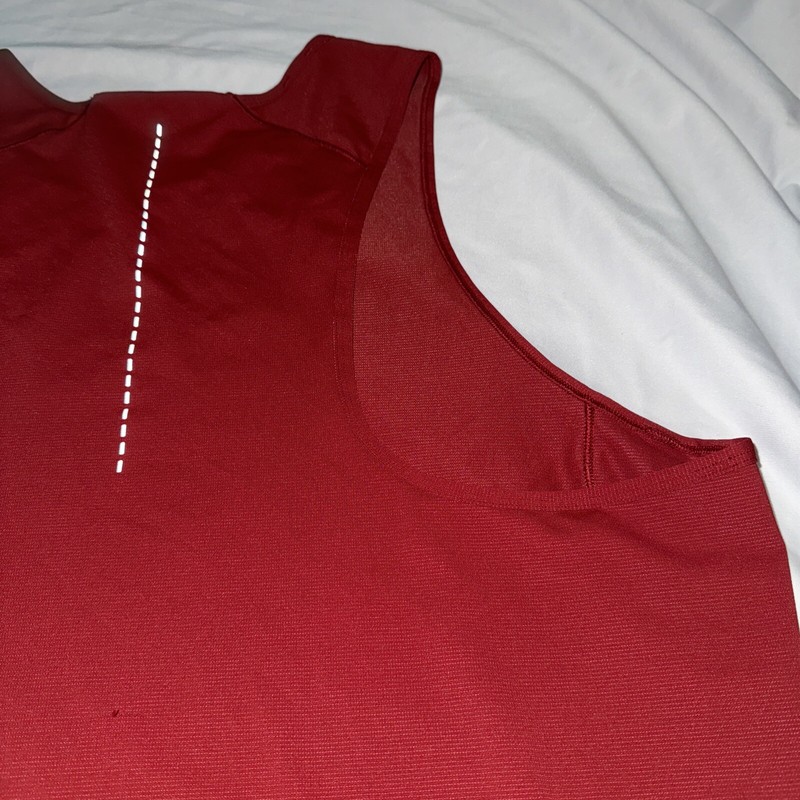 Lulemon Athletica Pack N’ Dash XXL Unisex Magma Red Active Tank Top gallery