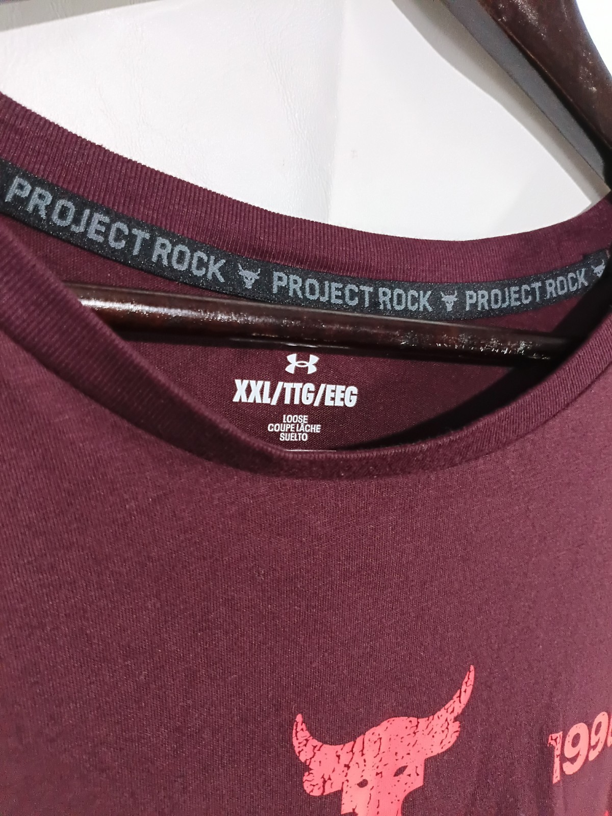 Project Rock Under Armour Long Sleeve Sweater Iron Paradise 2xL gallery
