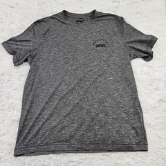 American Eagle Mens AE Balanced Gray Space Dye Activewear Graphic T-Shirt Sz M